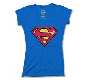 Superman Classic Distressed Logo