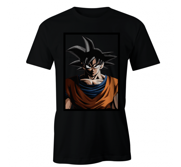 Goku Portrait - HappyHill | T-Shirt, Hoodies and more Pop Culture stuff.